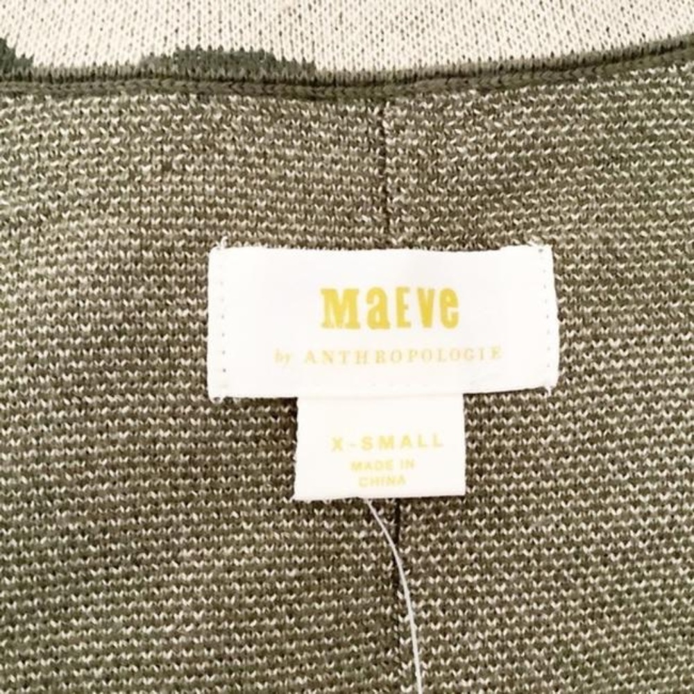 Anthropologie
Green S Maeve Camo Kieran Sweater Coat Cardigan - Picture 11 of 11